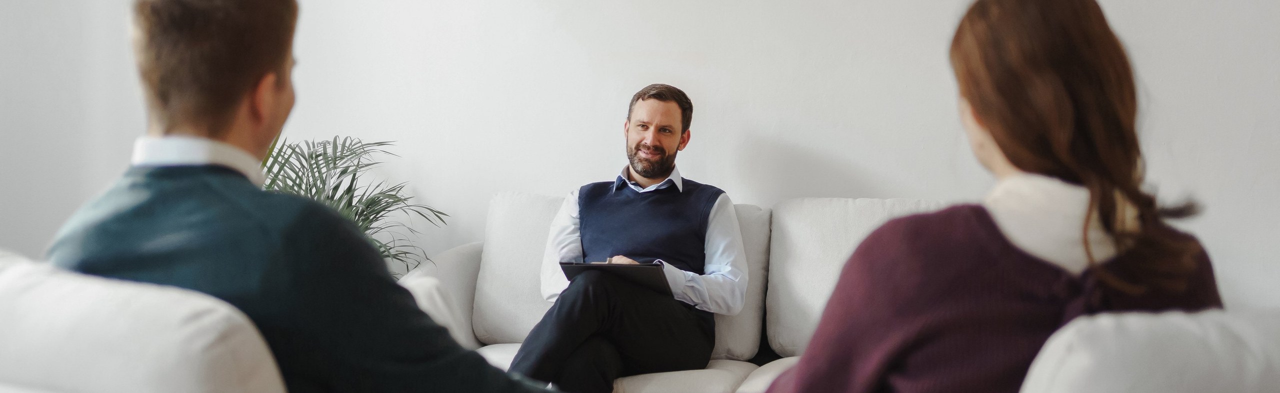 Therapeutisches Gespräch in unserer Privatpraxis für Psychotherapie in Karlsruhe